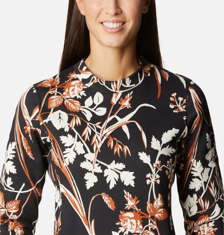Women's Columbia Lodge Dress, Color: Black Fallgrass Print, image 4