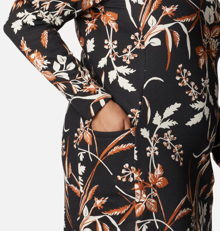 Women's Columbia Lodge Dress - Plus Size, Color: Black Fallgrass Print, image 5