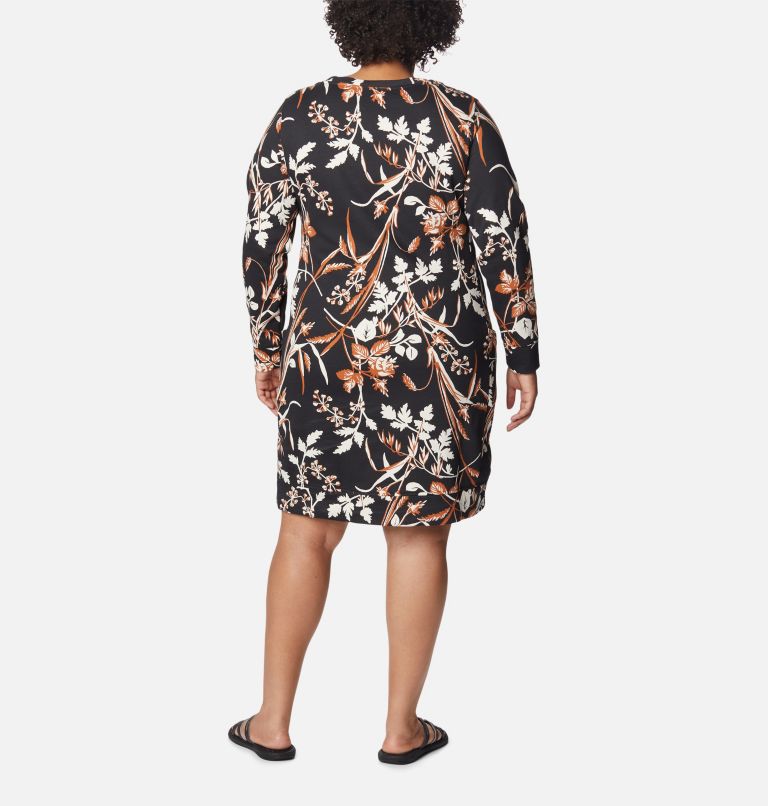 Women's Columbia Lodge Dress - Plus Size, Color: Black Fallgrass Print, image 2