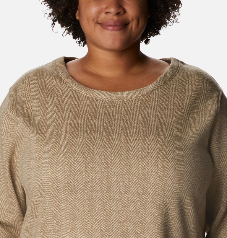 Robe Columbia Lodge Femme – Grande taille, Color: Chalk Herringbone, image 4