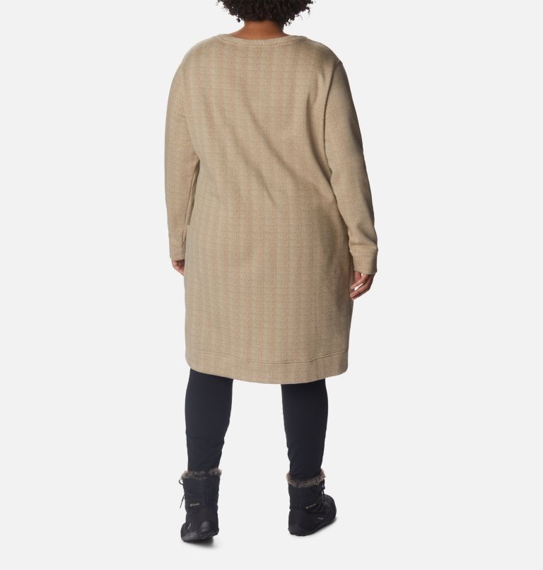 Robe Columbia Lodge Femme – Grande taille, Color: Chalk Herringbone, image 2