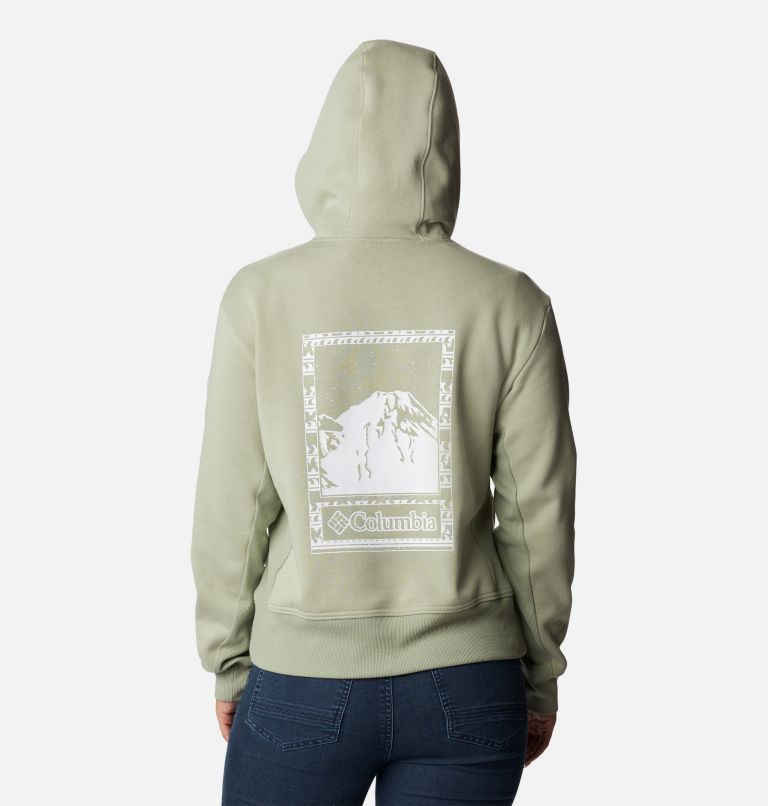 Columbia Lodge Hoodie | 348 | L, Color: Safari, Bordered Beauty Graphic, image 2