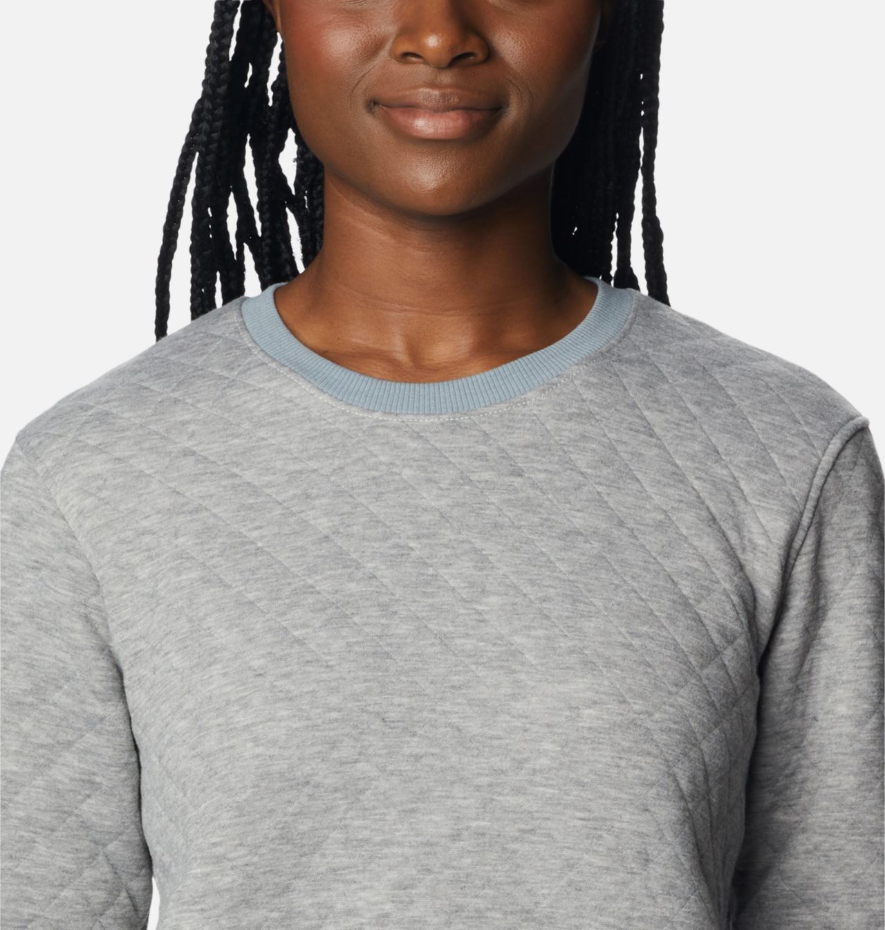 Women's Columbia Lodge™ Quilted Crew Sweatshirt 4