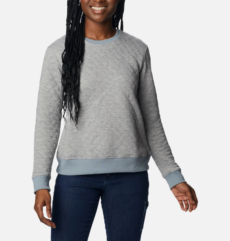 Women's Columbia Lodge™ Quilted Crew Sweatshirt