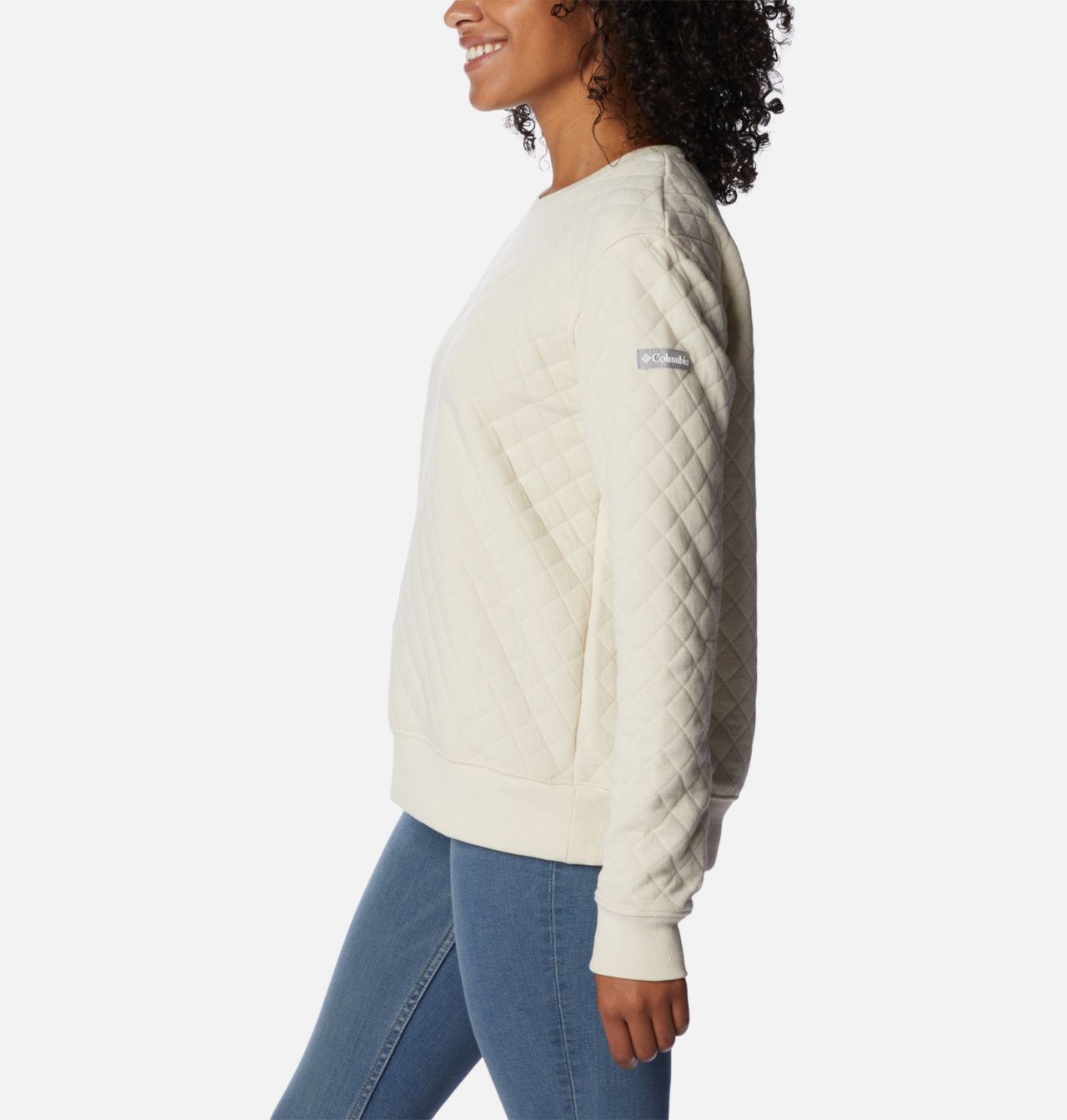 Women's Columbia Lodge™ Quilted Crew Sweatshirt 3