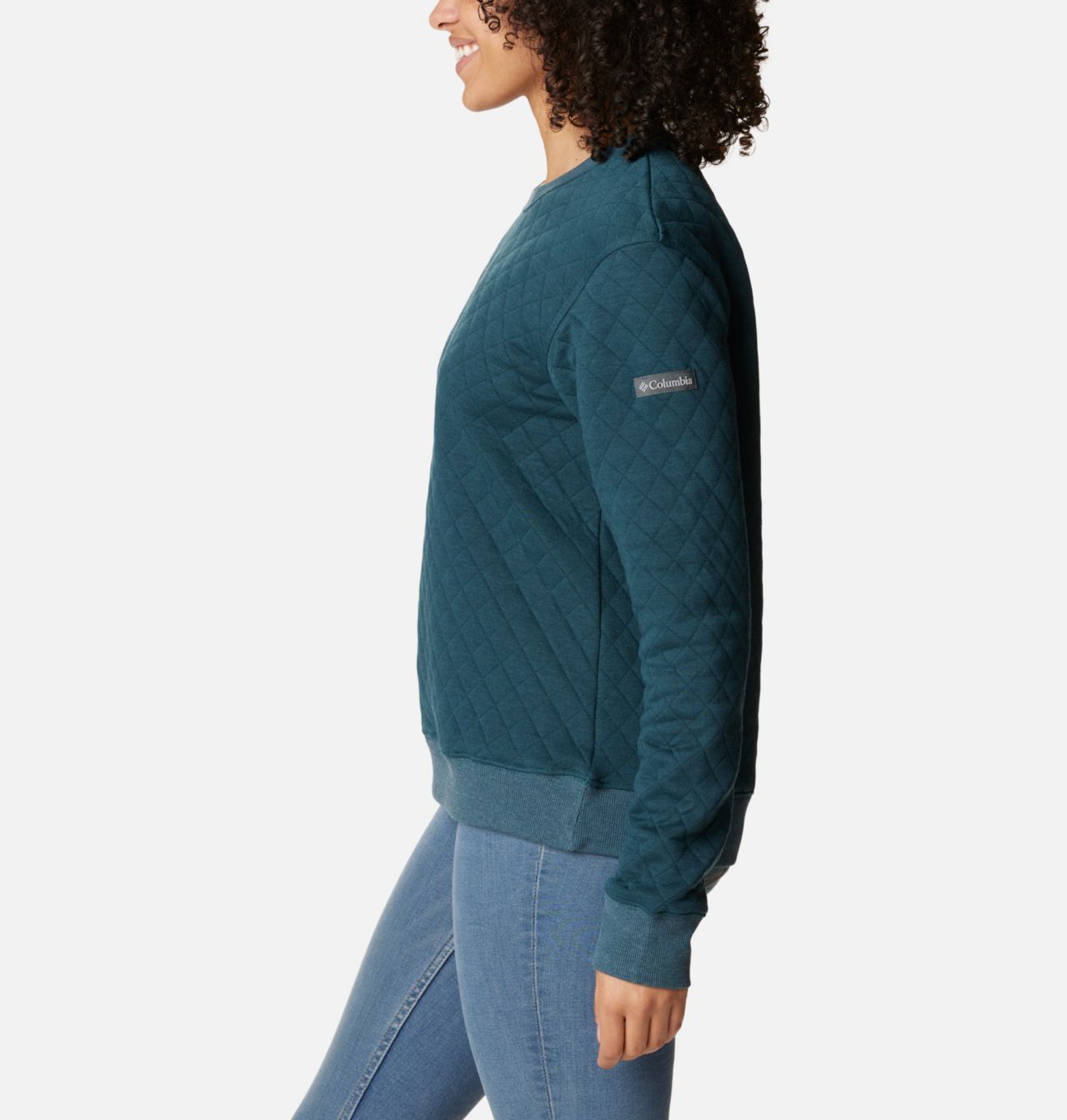 Women's Columbia Lodge™ Quilted Crew Sweatshirt 3