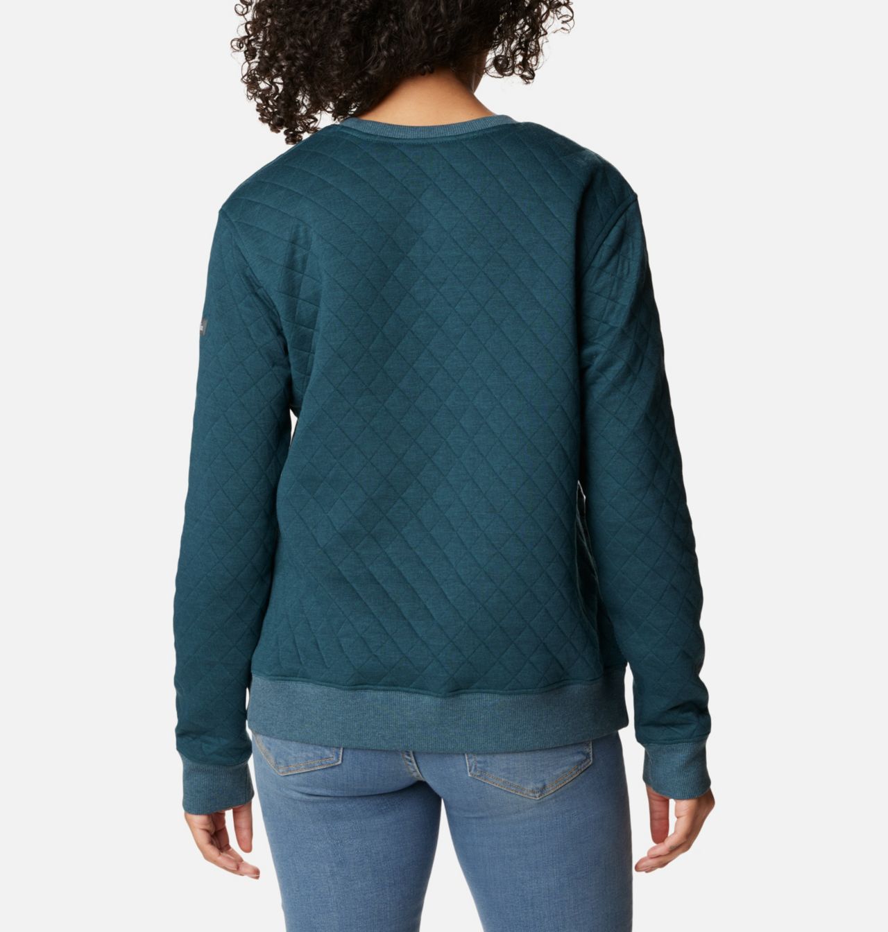 Women's Columbia Lodge™ Quilted Crew Sweatshirt 2