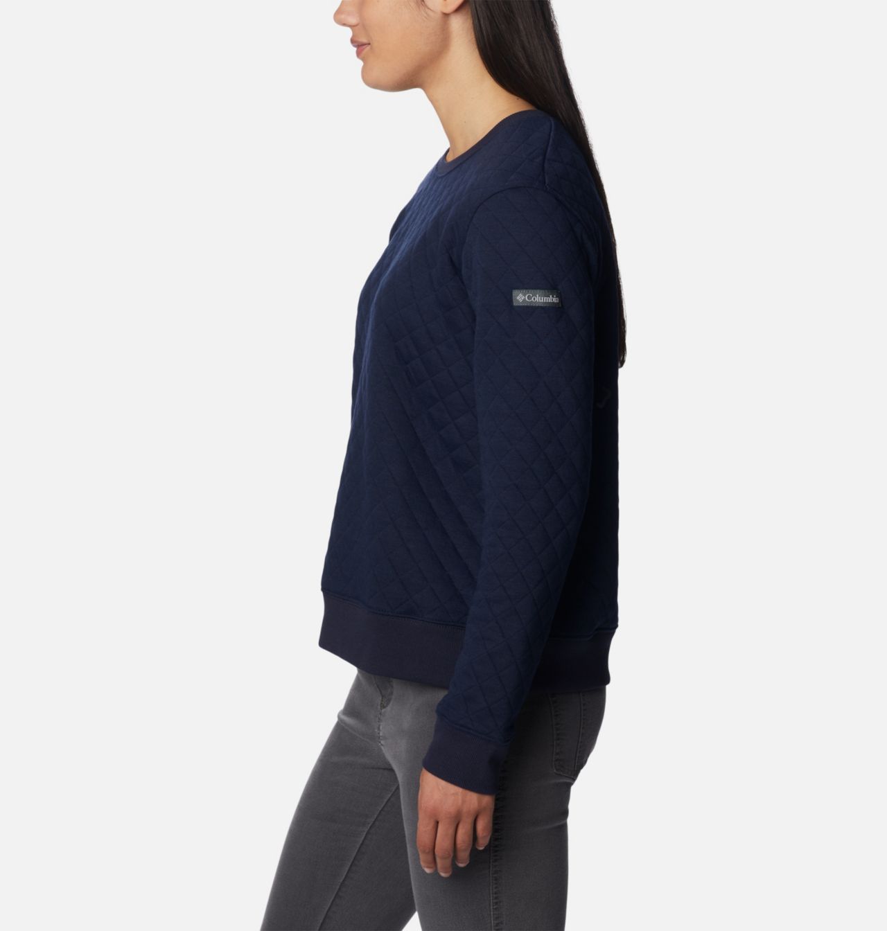 Women's Columbia Lodge™ Quilted Crew Sweatshirt 3