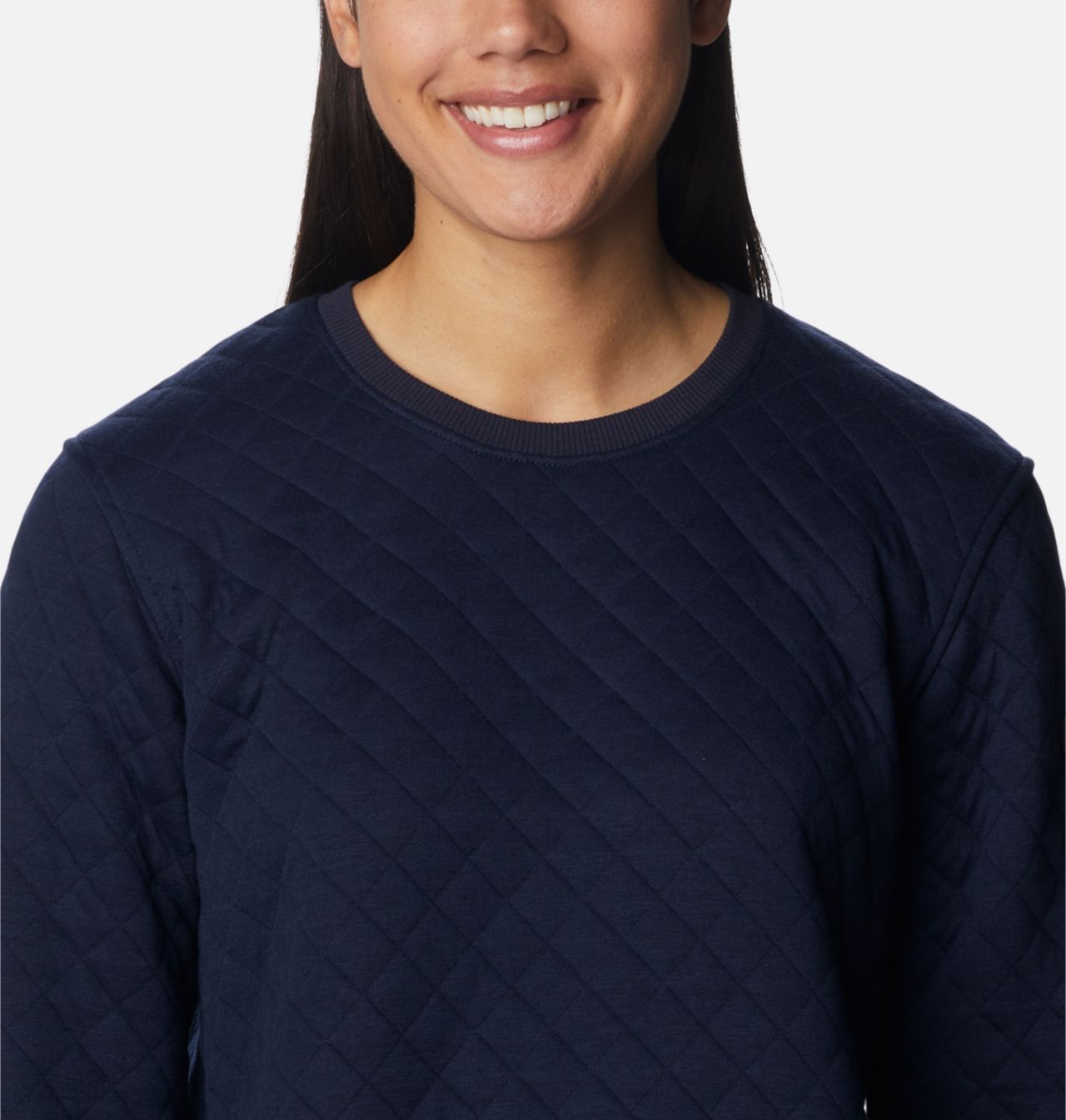 Women's Columbia Lodge™ Quilted Crew Sweatshirt 4