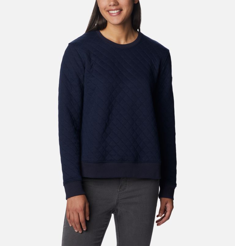 SUDADERA FELPA ALGODÓN CUELLO REDONDO PARA MUJER en WATERFIRE