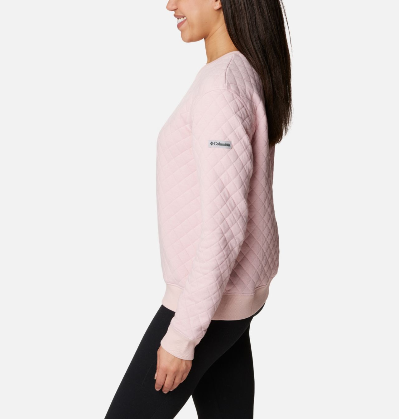 Women's Columbia Lodge™ Quilted Crew Sweatshirt 3