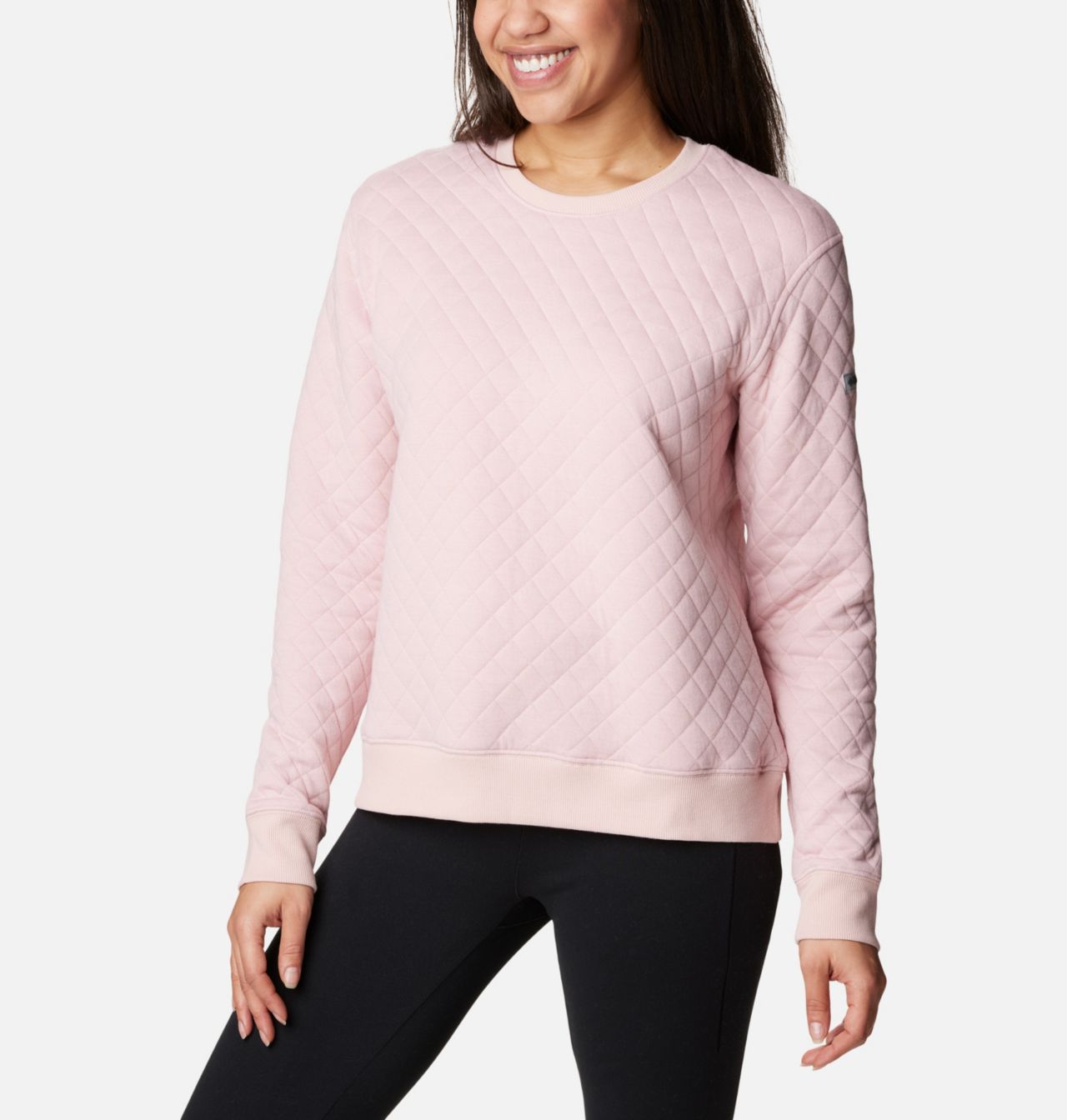 Women's Columbia Lodge™ Quilted Crew Sweatshirt 5