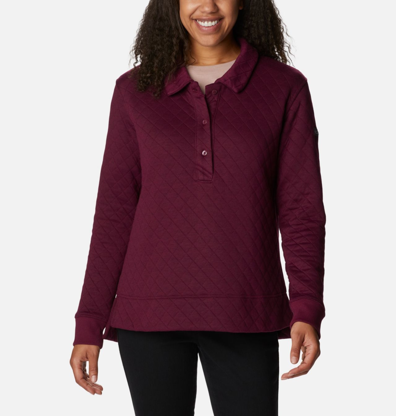 Women's Columbia Lodge™ Quilted Polo 1