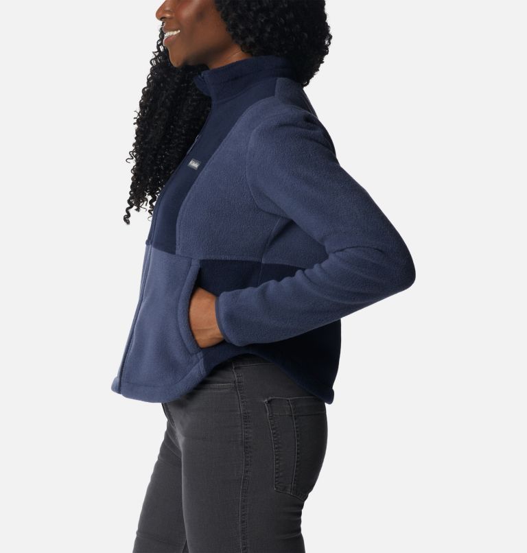 Benton Springs Colorblock Full Zip | 466 | S, Color: Nocturnal, Dark Nocturnal, image 3