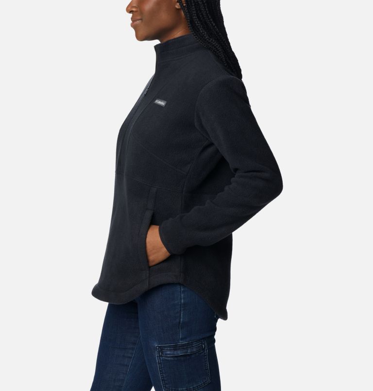 Benton Springs Colorblock 1/2 Zip Pullo | 010 | S, Color: Black, image 3