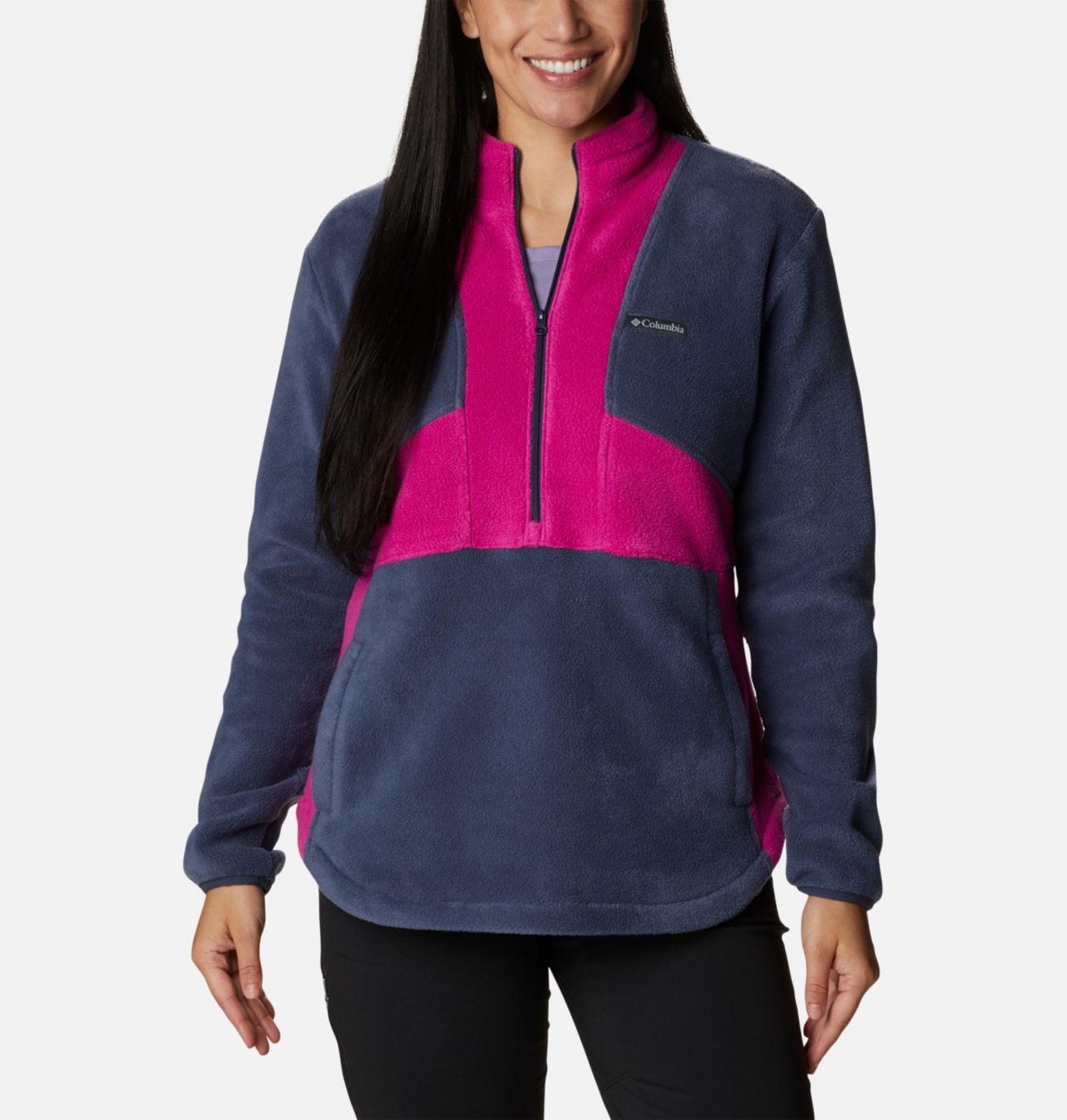Women's Benton Springs™ Colorblock Half Zip Fleece Pullover 1