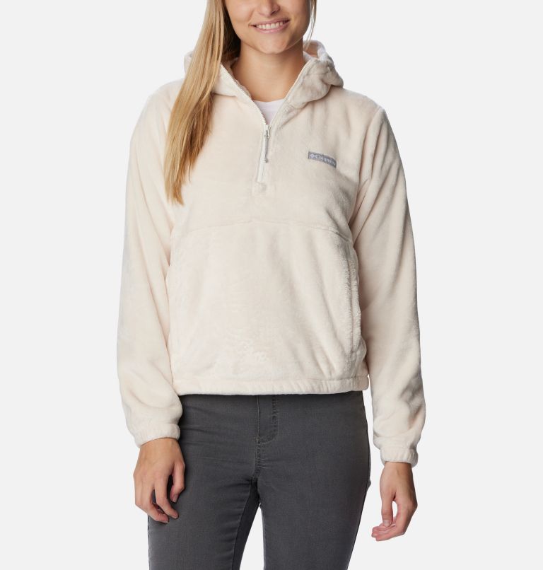 Columbia Women's Fire Side Fleece Hoodie - S - White