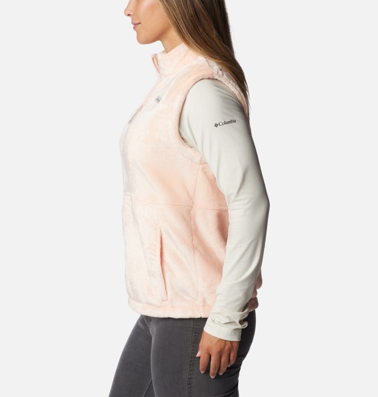 Women's Fire Side Vest, Color: Peach Blossom, image 3