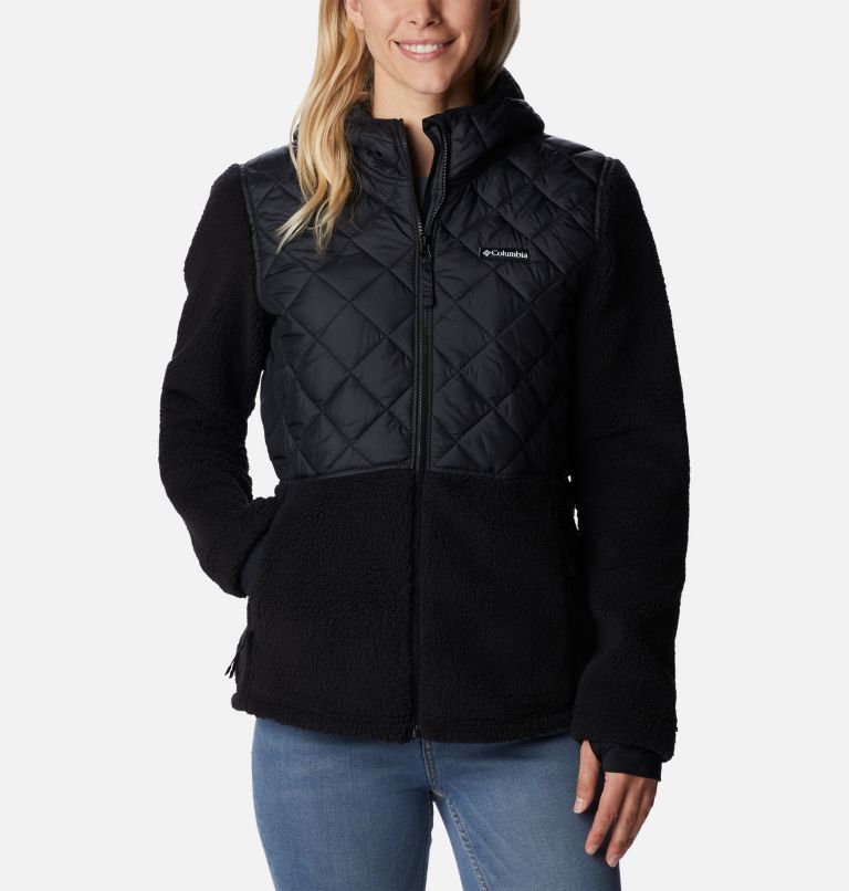 Veste polaire femme capuche