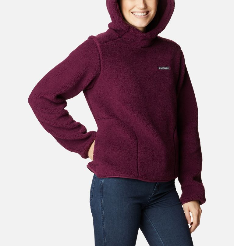 Women's West Bend Hoodie, Color: Marionberry, image 5