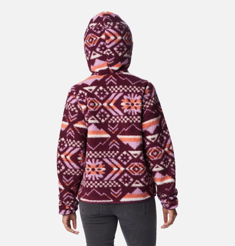 Chandail West Bend Femme, Color: Marionberry Checkered Peaks, image 2