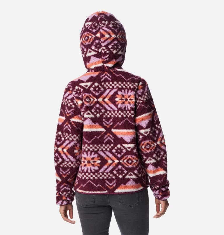 Thumbnail: Women's West Bend Hoodie, Color: Marionberry Checkered Peaks, image 2