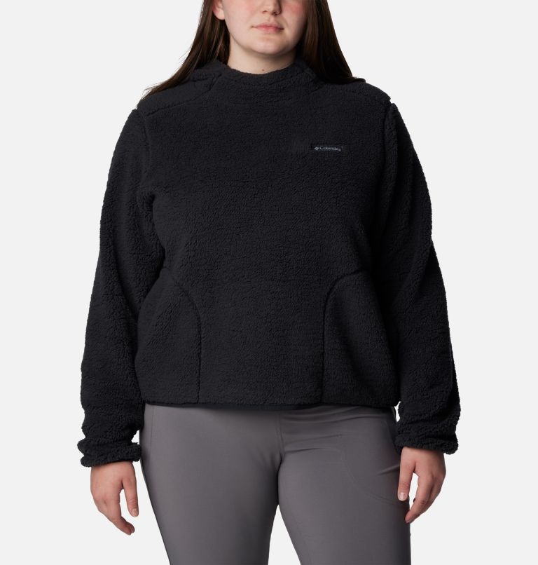 Women's plus size online sherpa hoodie