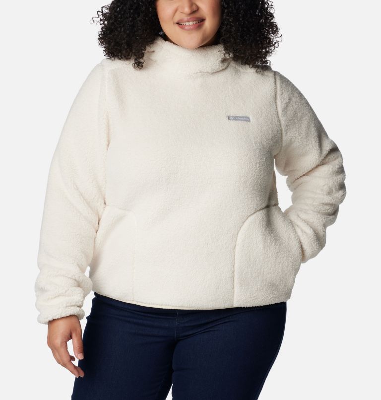 Woman Within Women's Plus Size Sherpa Sweatshirt Sweatshirt