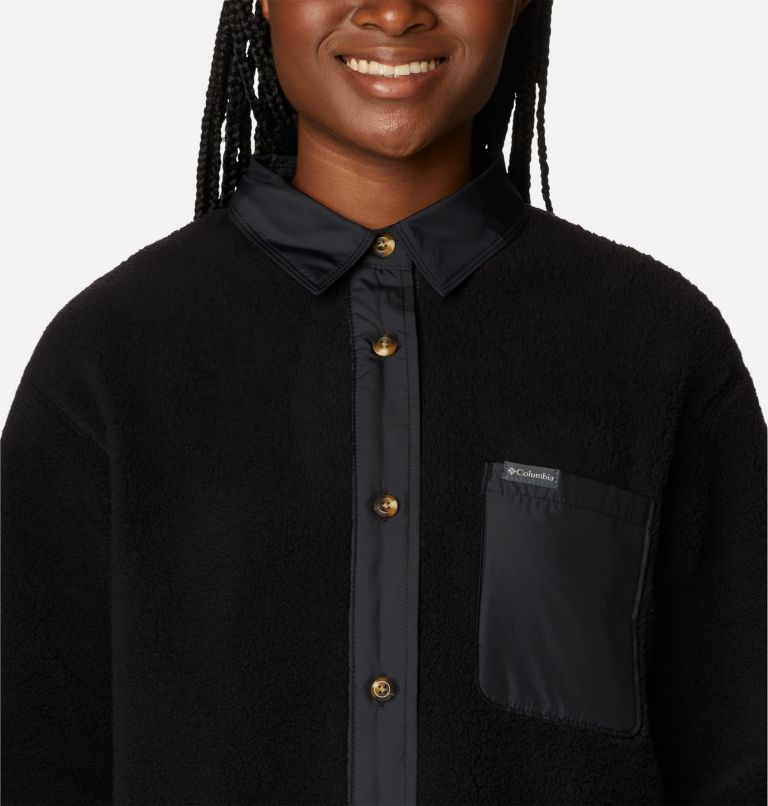Thumbnail: Women's West Bend Shirt Jacket, Color: Black, image 5
