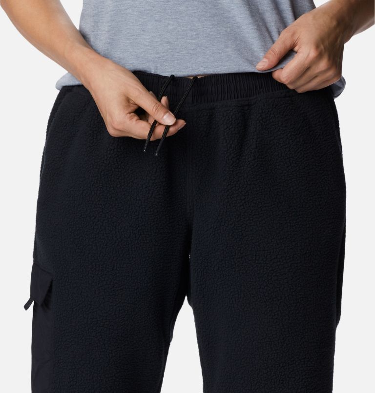 Women's Echo Hills Sherpa Jogger Pant, Color: Black, image 4