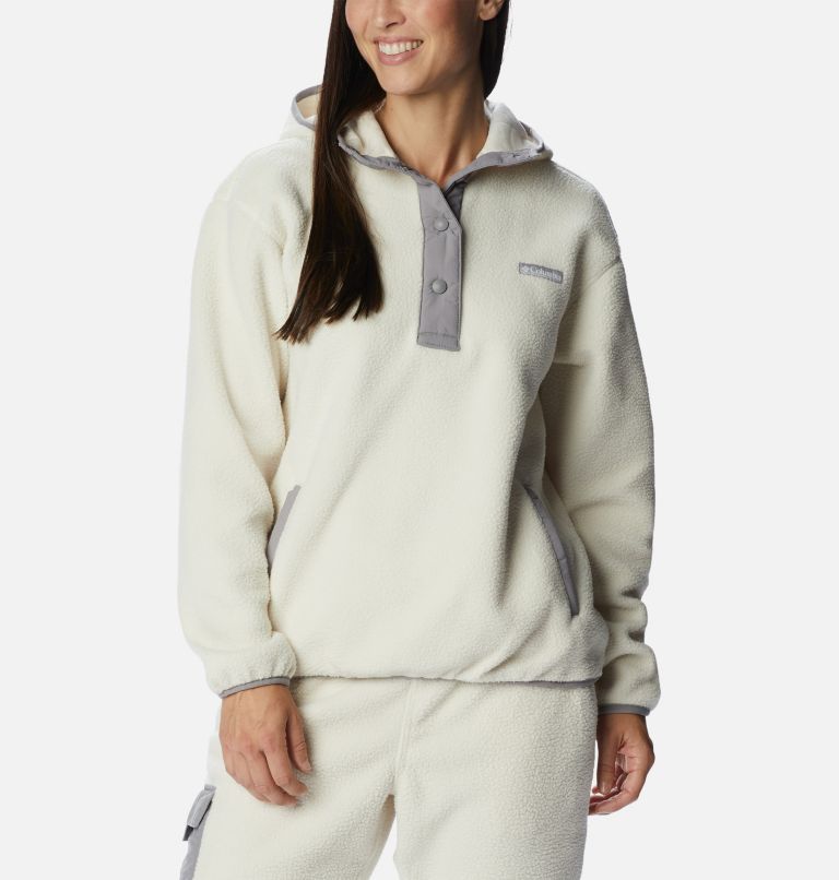 Echo Hills Sherpa Hoodie | 191 | M, Color: Chalk, Light Grey, image 5