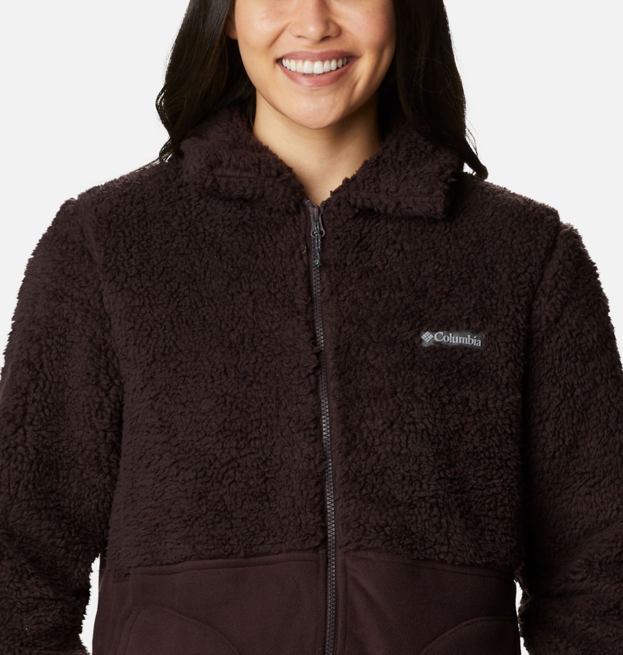 Women's Winter Pass™ Sherpa Long Full Zip Fleece Jacket 4