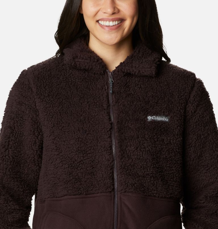 Winter Pass Sherpa Long Full Zip | 203 | S, Color: New Cinder, image 4