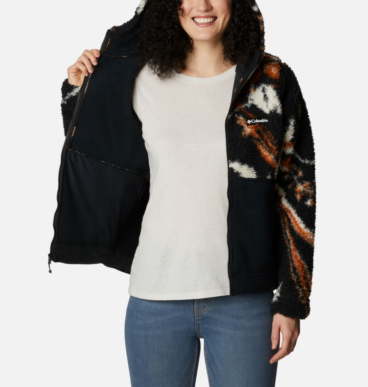 Women's Winter Pass™ Sherpa Hooded Full Zip Fleece Jacket 5