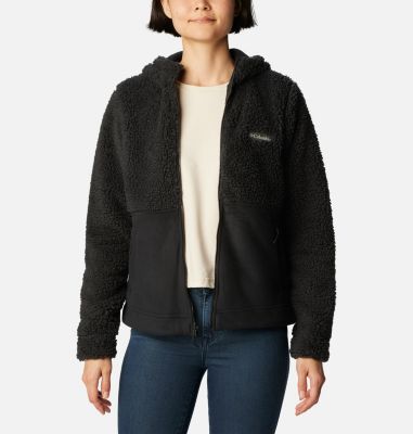 Women's Winter Pass™ Sherpa Hooded Full Zip Fleece Jacket | Columbia  Sportswear