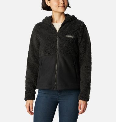 Women's Winter Pass™ Sherpa Hooded Full Zip Fleece Jacket | Columbia  Sportswear