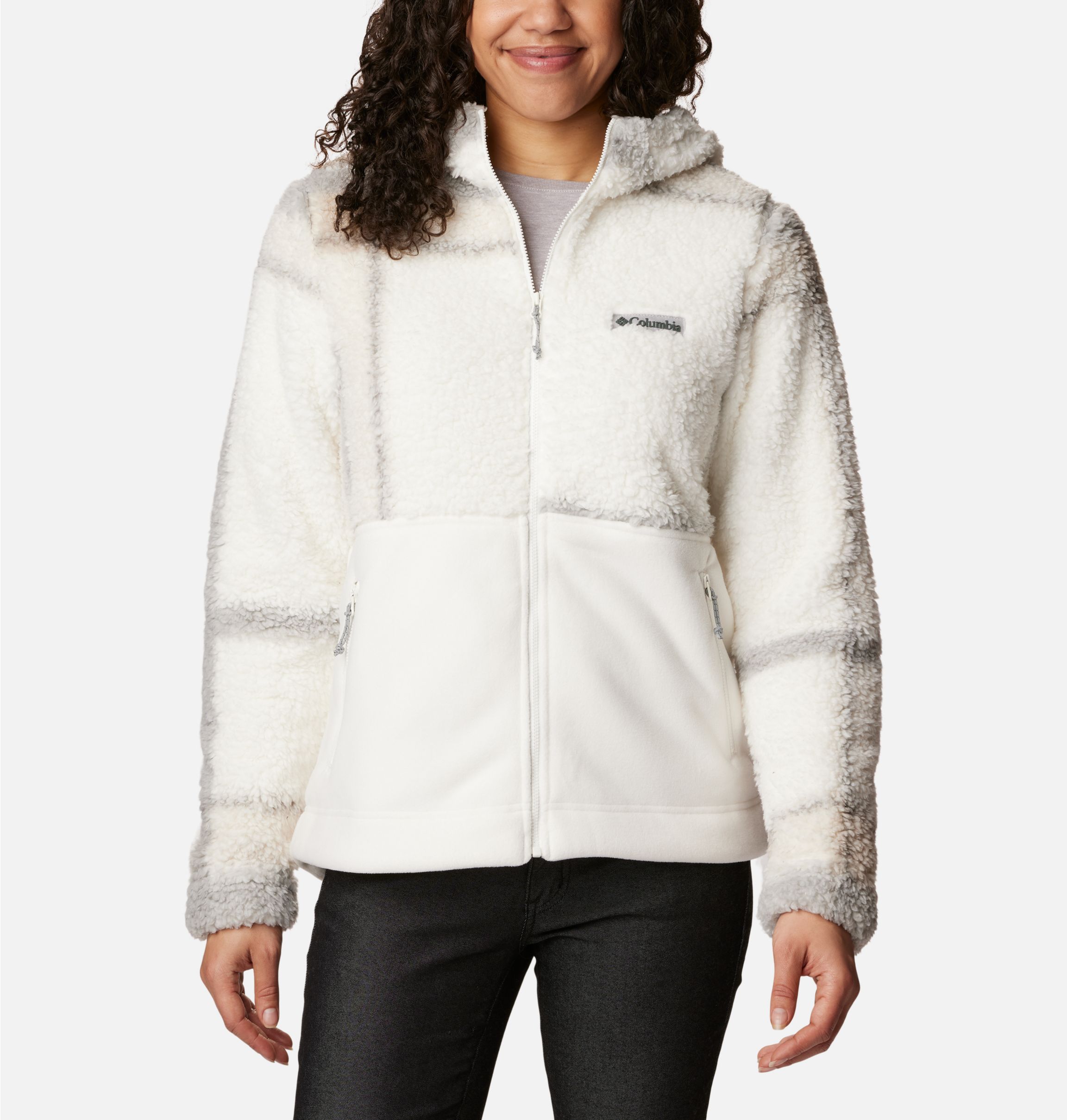 Columbia Winter Pass Sherpa Hooded Full Zip - Forro polar Mujer, Comprar  online