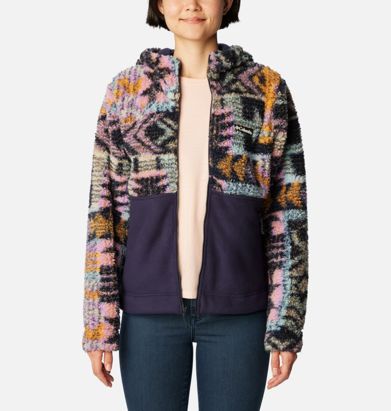 Women's Winter Pass™ Sherpa Hooded Full Zip Fleece Jacket 6