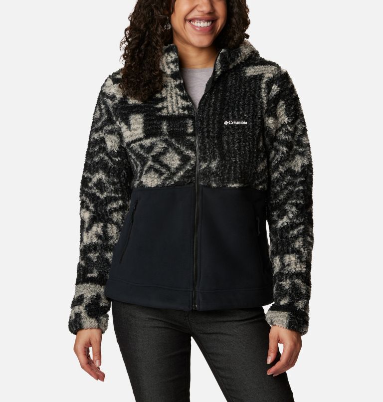 Giacca in pile con cappuccio Sherpa Winter Pass™ da donna