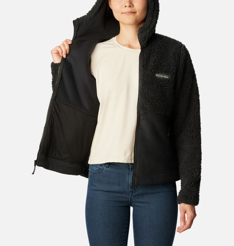 Columbia Winter Pass Sherpa Hooded Full Zip - Forro polar Mujer, Comprar  online