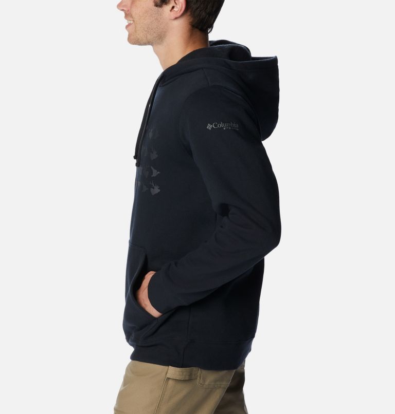 Men's PHG Game Flag II Hoodie, Color: Black, Graphite Game Flag, image 3
