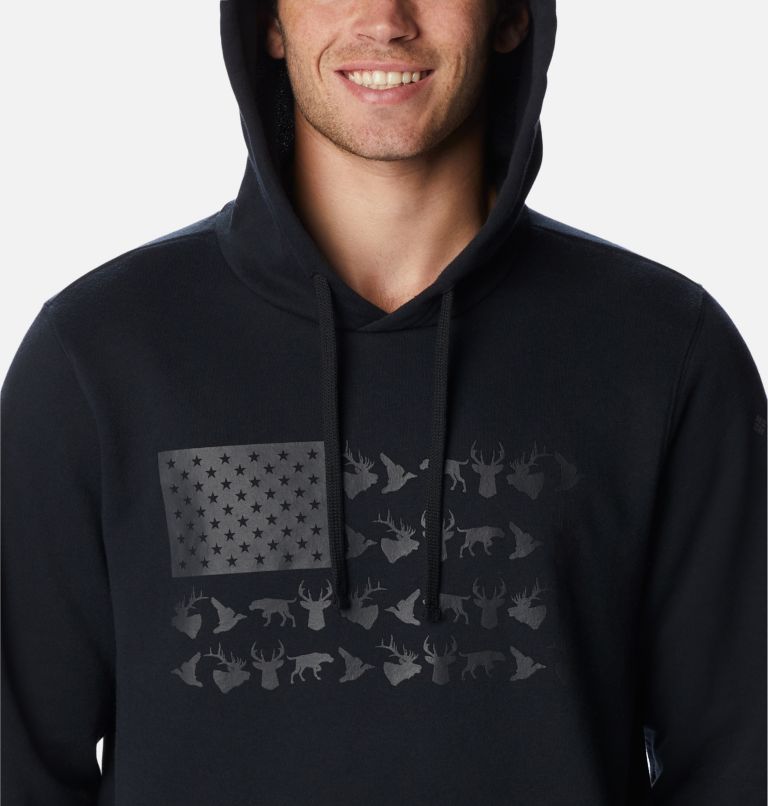 Columbia fish flag online hoodie