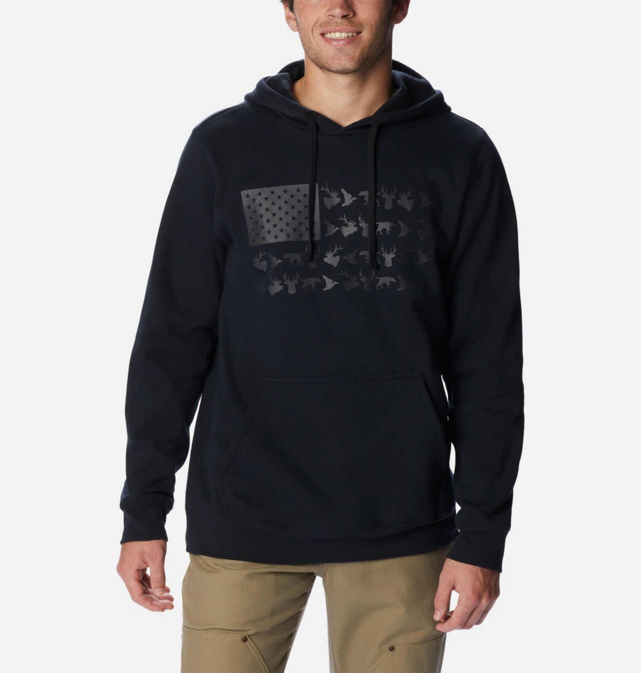 Men's PHG™ Game Flag II Hoodie - Tall 1