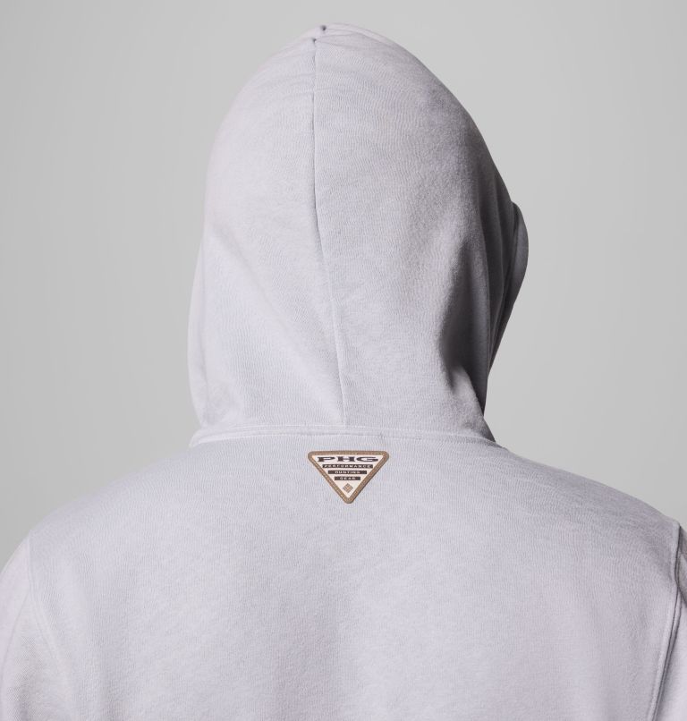 Men's PHG Game Flag II Hoodie, Color: Cool Grey, Nocturnal Big Game Flag, image 6