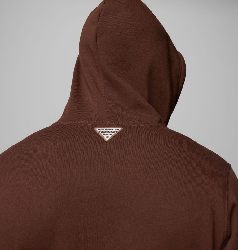 Men's PHG Game Flag II Hoodie, Color: Tobacco, Blaze Big Game Flag, image 6