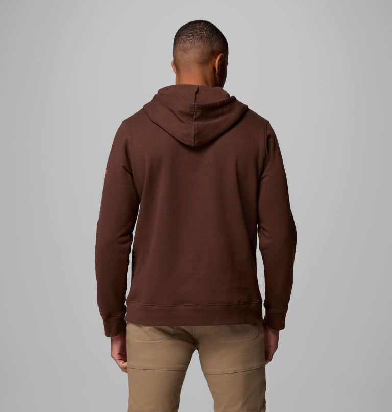 Men's PHG Game Flag II Hoodie, Color: Tobacco, Blaze Big Game Flag, image 3