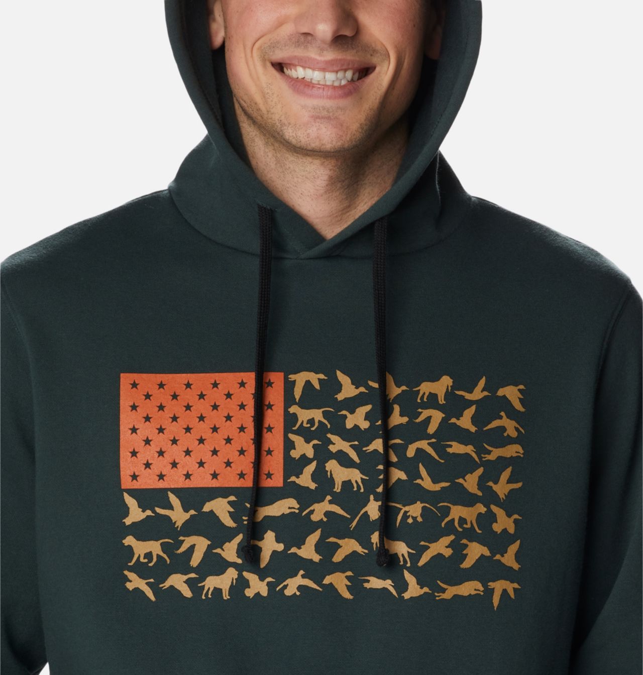 Men's PHG™ Game Flag II Hoodie - Tall 4