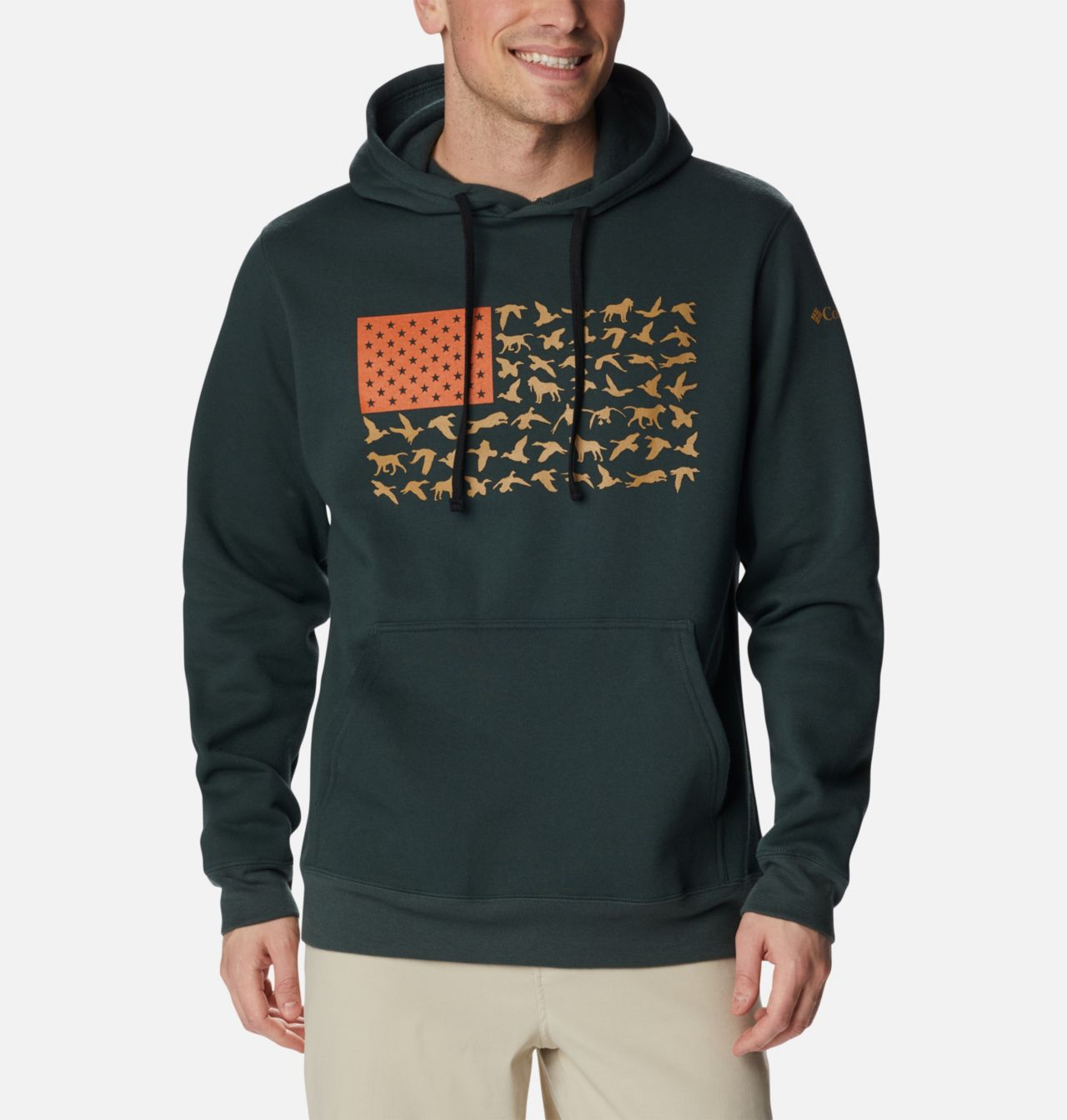 Men's PHG™ Game Flag II Hoodie - Tall 1