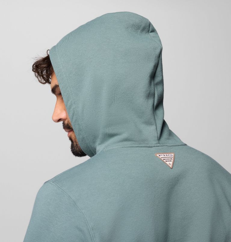 Men's PHG Game Flag II Hoodie, Color: Pond, Nocturnal Hunt Flag, image 6
