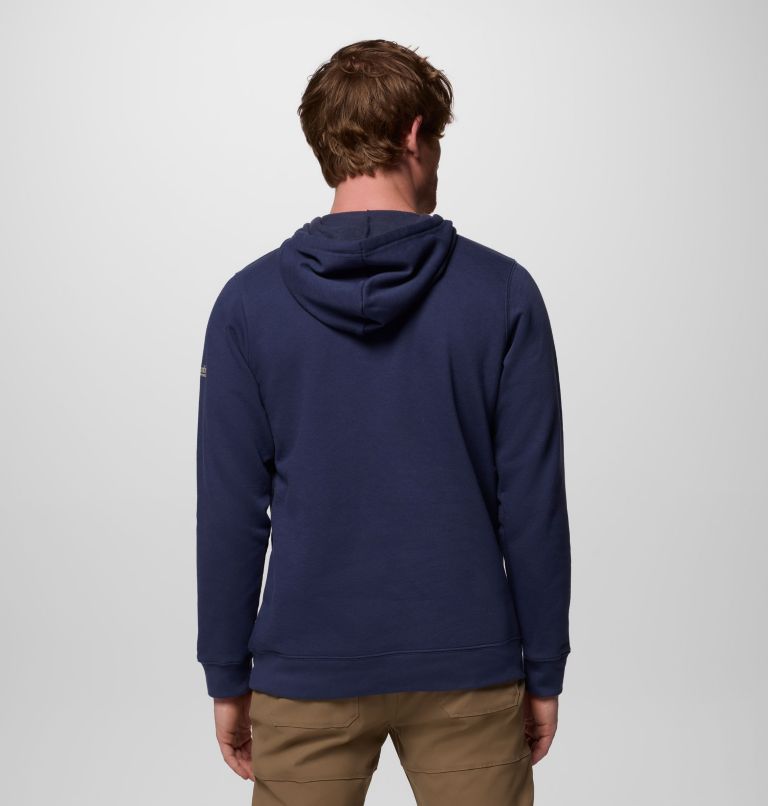 Men's PHG Game Flag II Hoodie, Color: Nocturnal, Red Jasper Hunt Flag, image 3